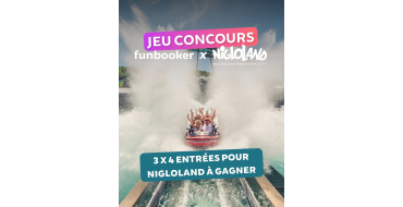 Funbooker: 4 entr&eacute;es pour le parc d'attractions Nigloland &agrave; gagner