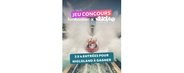 Funbooker: 4 entrées pour le parc d'attractions Nigloland à gagner