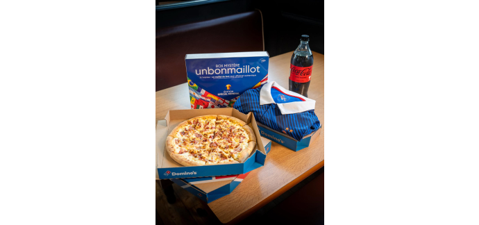 Domino's Pizza: 1 an de pizza offerte + 1 Box spécial Mondial à gagner