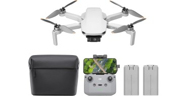 Amazon: Pack Drone DJI Mini 4K - Radiocommande DJI RC-N1 + 2 Batteries + Sac & Accessoires &agrave; 229&euro;