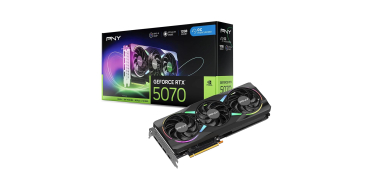 Amazon: Carte Graphique PNY Geforce RTX 5070 ARGB &agrave; 589,99&euro; (au lieu de 659&euro;)