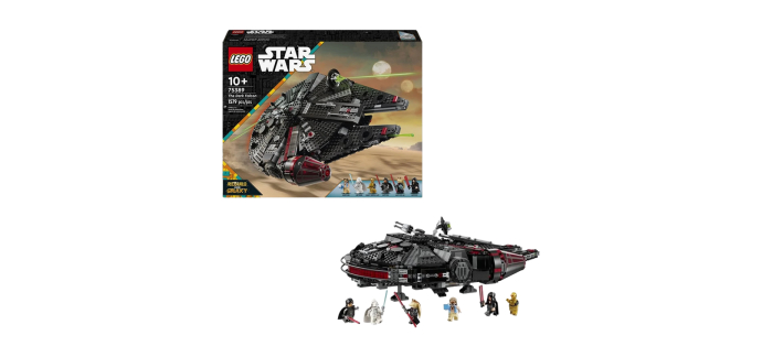 Amazon: Lego Star Wars Dark Falcon 75389 à 105,9€ (au lieu de 179,99€)