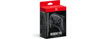 Amazon: Manette Pro Switch 2 Resident Evil 9 Requiem (Switch) à 69,99€ (au lieu de 109,99€)