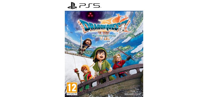 Amazon: Dragon Quest VII Reimagined sur PS5 à 41,13€ (au lieu de 49,99€)