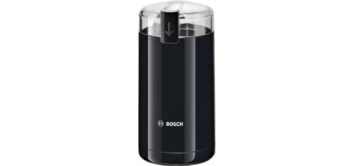 Amazon: Moulin à Café Bosch TSM6A013B - Noir à 13,99€ (au lieu de 19,99€)