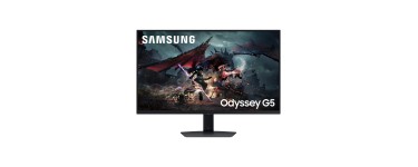 Amazon: Écran PC 32" Samsung Odyssey G50D - QHD, Fast IPS, 180Hz, 1ms, HDR400 à 179€ (au lieu de 239,99€)