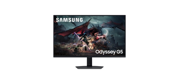 Amazon: Écran PC 32" Samsung Odyssey G50D - QHD, Fast IPS, 180Hz, 1ms, HDR400 à 179€ (au lieu de 239,99€)