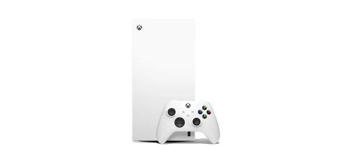Amazon: Console Microsoft Xbox Series X - Édition numérique 1 To à 429,99€ (au lieu de 469,99€)