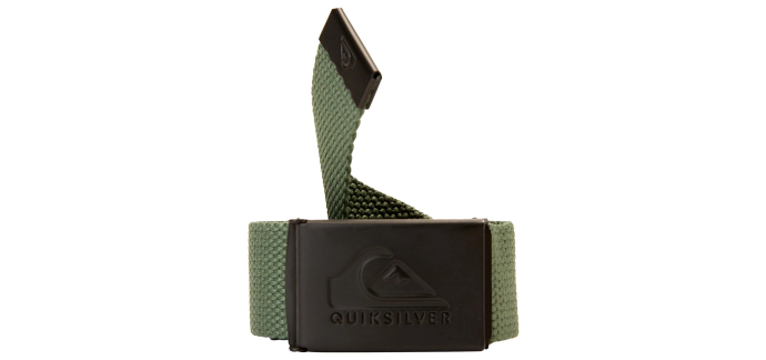 Amazon: Ceinture tissée Quiksilver - Boucle 32 mm à 7,69€ (au lieu de 18€)