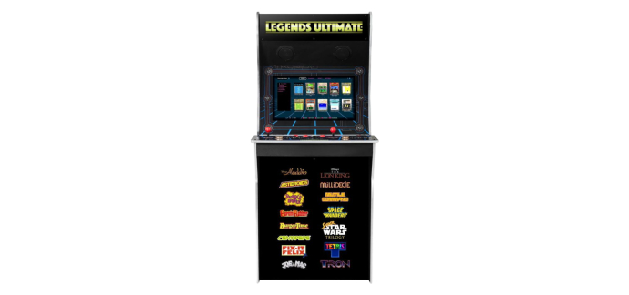 Carrefour: Arcade Legends Ultimate Home 300 Jeux (Borne d'arcade) à 787,49€ (au lieu de 1099,99€)