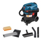Amazon: Aspirateur eau et poussière Bosch Professional GAS 35L SFC+ à 355,99€ (au lieu de 521,70€)