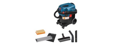Amazon: Aspirateur eau et poussière Bosch Professional GAS 35L SFC+ à 355,99€ (au lieu de 521,70€)