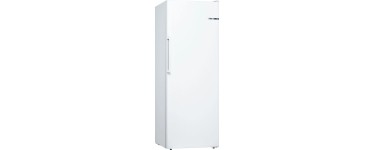 Amazon: Congélateur pose-libre Bosch GSN29UWEW Série 4 - 200 L, 5 tiroirs, 161x60 cm à 569€