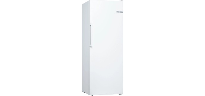 Amazon: Congélateur pose-libre Bosch GSN29UWEW Série 4 - 200 L, 5 tiroirs, 161x60 cm à 569€