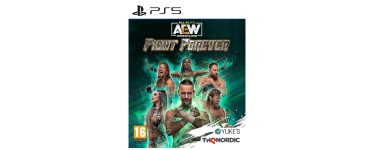 Micromania: AEW Fight Forever (PS5) à 9,99€ (au lieu de 19,99€)
