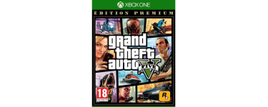 Cdiscount: GTA V Premium Edition (Xbox One) à 15,22€ (au lieu de 19,99€)