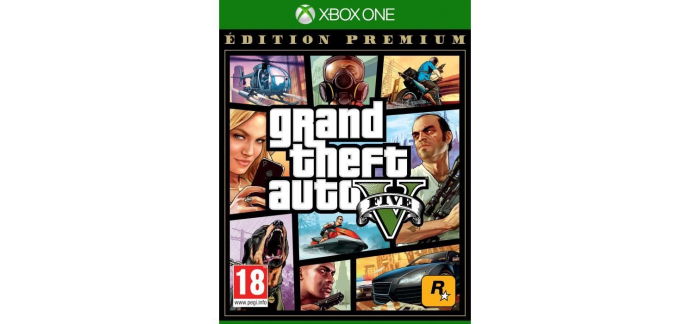 Cdiscount: GTA V Premium Edition (Xbox One) à 15,22€ (au lieu de 19,99€)