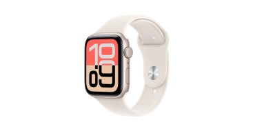 Amazon: Apple Watch SE 3 (3&egrave;me g&eacute;n&eacute;ration) - 44 mm, Lumi&egrave;re stellaire &agrave; 201,70&euro; (au lieu de 286,85&euro;)