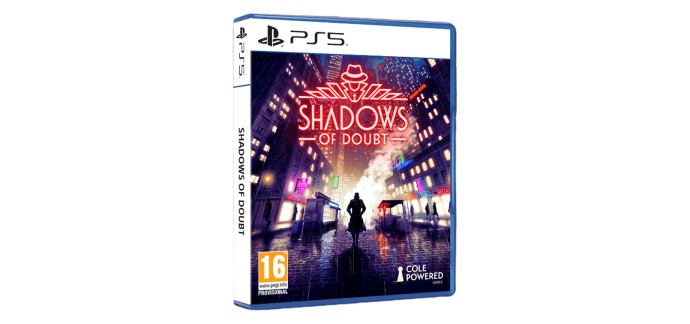E.Leclerc: Shadows of Doubt (PS5) à 18,54€ (au lieu de 29,99€)