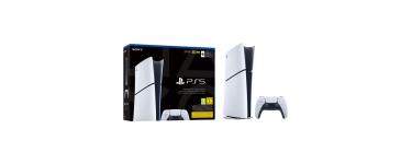 Amazon: Console PS5 Slim Digital chassis E (PS5) à 486,80€ (au lieu de 599,99€)
