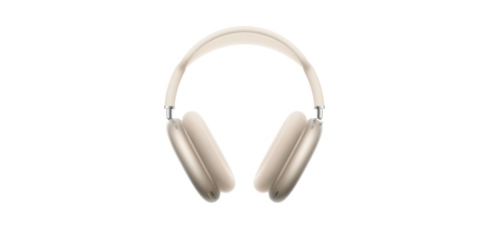 Amazon: Casque Apple AirPods Max - lumière stellaire à 399€