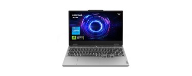 Amazon: PC portable 15,6" Lenovo LOQ 15IRX10 - i5-13450HX, 16 Go, RTX 5060, 512 Go SSD à 899,99€