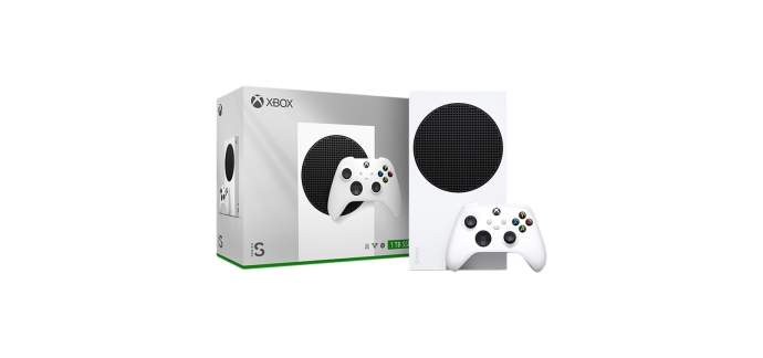 E.Leclerc: Xbox Series S 1 To Robot White (Xbox Series) à 369€ (au lieu de 399,99€)