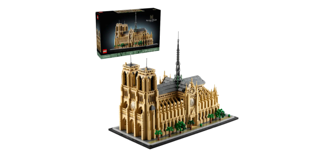 Amazon: Lego Notre Dame de Paris 21061 à 150,99€ (au lieu de 229,99€)