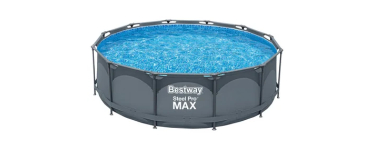 LIDL: BESTWAY Kit complet piscine Steel Pro Max Ø 366 x 100 cm à 299€ (au lieu de 339,99€)