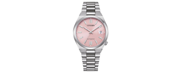 Amazon: Montre Citizen Tsuyosa NJ0200-50Z rose à 198,83€ (au lieu de 250€)