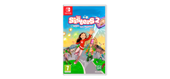Auchan: Les Sisters 2  Stars des Réseaux (Switch) à 14,99€ (au lieu de 39,99€)