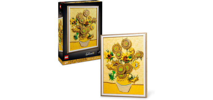 Amazon: LEGO 31215 Vincent van Gogh à 139,99€ (au lieu de 199,99€)