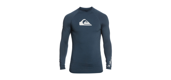 Amazon: Combinaison de Soleil Rashguard Quiksilver All Time Men's Sun Suit Anti-UV à 17,69€