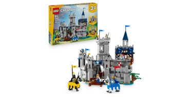 Amazon: LEGO&reg; Creator 3-en-1 Le Ch&acirc;teau M&eacute;di&eacute;val des Chevaliers (31168) &agrave; 73,14&euro; (au lieu de 85,06&euro;)