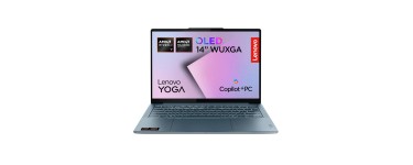 Amazon: [Prime] PC Portable 14" Lenovo Yoga Slim 7 - Ryzen AI 7, 32Go RAM, 1To SSD, Tidal Teal à 849,99€