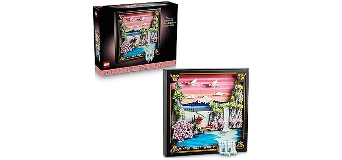 Amazon: LEGO® Art Les Cerisiers en Fleurs (31218) à 75,99€ (au lieu de 119,99€)