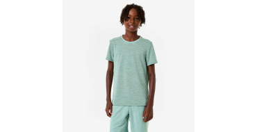 Decathlon: DOMYOS T-shirt multisport technique et respirant enfant &agrave; 6,99&euro; (au lieu de 9,99&euro;)