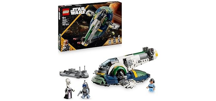 Amazon: LEGO® Star Wars™ Le Vaisseau de Jango Fett (75433) à 51,99€ (au lieu de 69,99€)