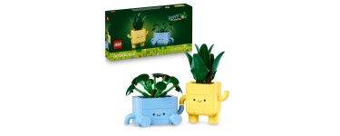 Amazon: LEGO® Botanicals Petites plantes souriantes (10349) à 13,90€ (au lieu de 14,88€)