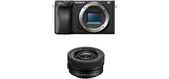 Amazon: Appareil Photo Sony Alpha 6400 - Objectif 16-50mm F/3.5-5.6 à 729,75€ (au lieu de 1149€)