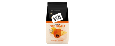 Amazon: Café en Grains Carte Noire Petit Déjeuner - Intense et Généreux, 1 kg à 12,90€ (au lieu de 16,76€)