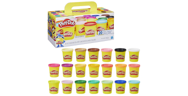 Amazon: Coffret 20 Pots de P&acirc;te &agrave; modeler Play-Doh - multicolore, &eacute;ducatif, 2 ans+ &agrave; 9,99&euro;