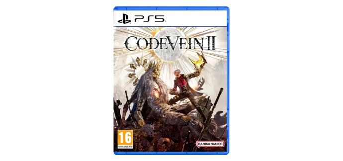 Amazon: CodeVein 2 (PS5) à 34,99€ (au lieu de 69,99€)