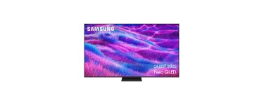 Amazon: TV Samsung AI Mini LED 55" Neo QLED QN80F 4K Smart TV à 549€ (au lieu de 655,44€)