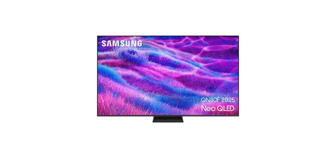 Amazon: TV Samsung AI Mini LED 55" Neo QLED QN80F 4K Smart TV à 549€ (au lieu de 655,44€)