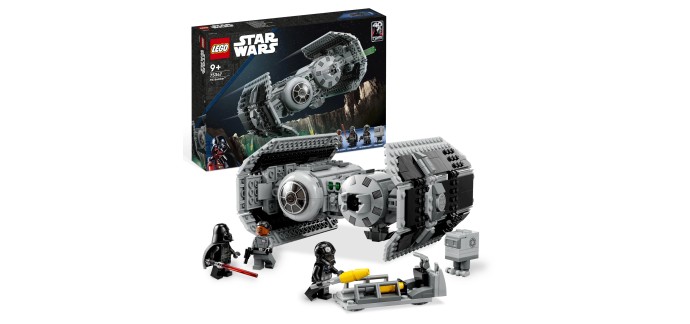 Amazon: LEGO® Star Wars™ Le Bombardier TIE (75347) à 43,21€ (au lieu de 55,72€)