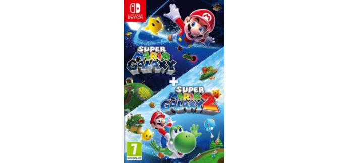 Boulanger: Super Mario Galaxy 1 et 2 (Switch) à 29,99€ (au lieu de 59,99€)
