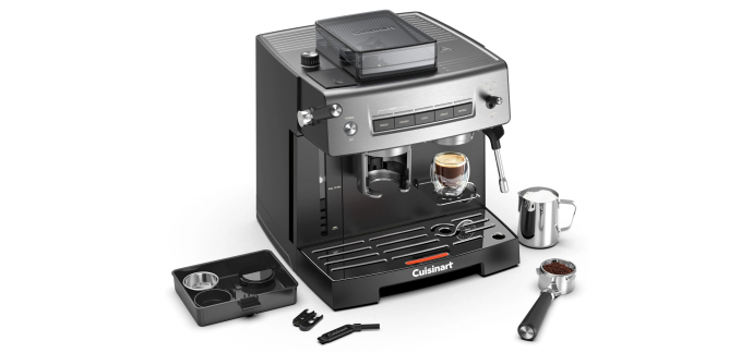 Amazon: Machine à expresso Cuisinart EM640E - 20 bars, moulin 16 réglages, Cold Brew à 142,49€