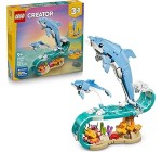 Amazon: LEGO® Creator 3-en-1 Animaux Marins Les Beaux Dauphins (31385) à 35,14€ (au lieu de 38,99€)