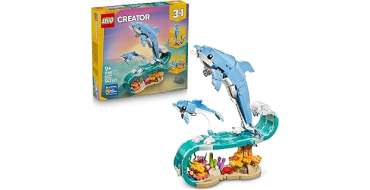 Amazon: LEGO&reg; Creator 3-en-1 Animaux Marins  Les Beaux Dauphins (31385) &agrave; 35,14&euro; (au lieu de 38,99&euro;)